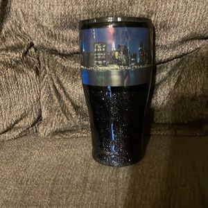 Black Glitter Insulated Cup NYC